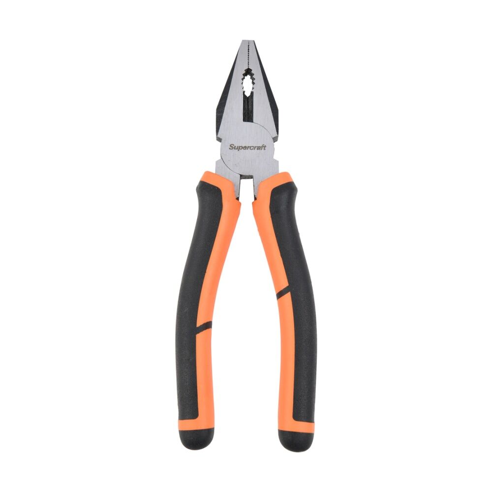 2PK Supercraft Combination Chrome Vanadium Steel Plier W/ Soft Grip Handle 160mm