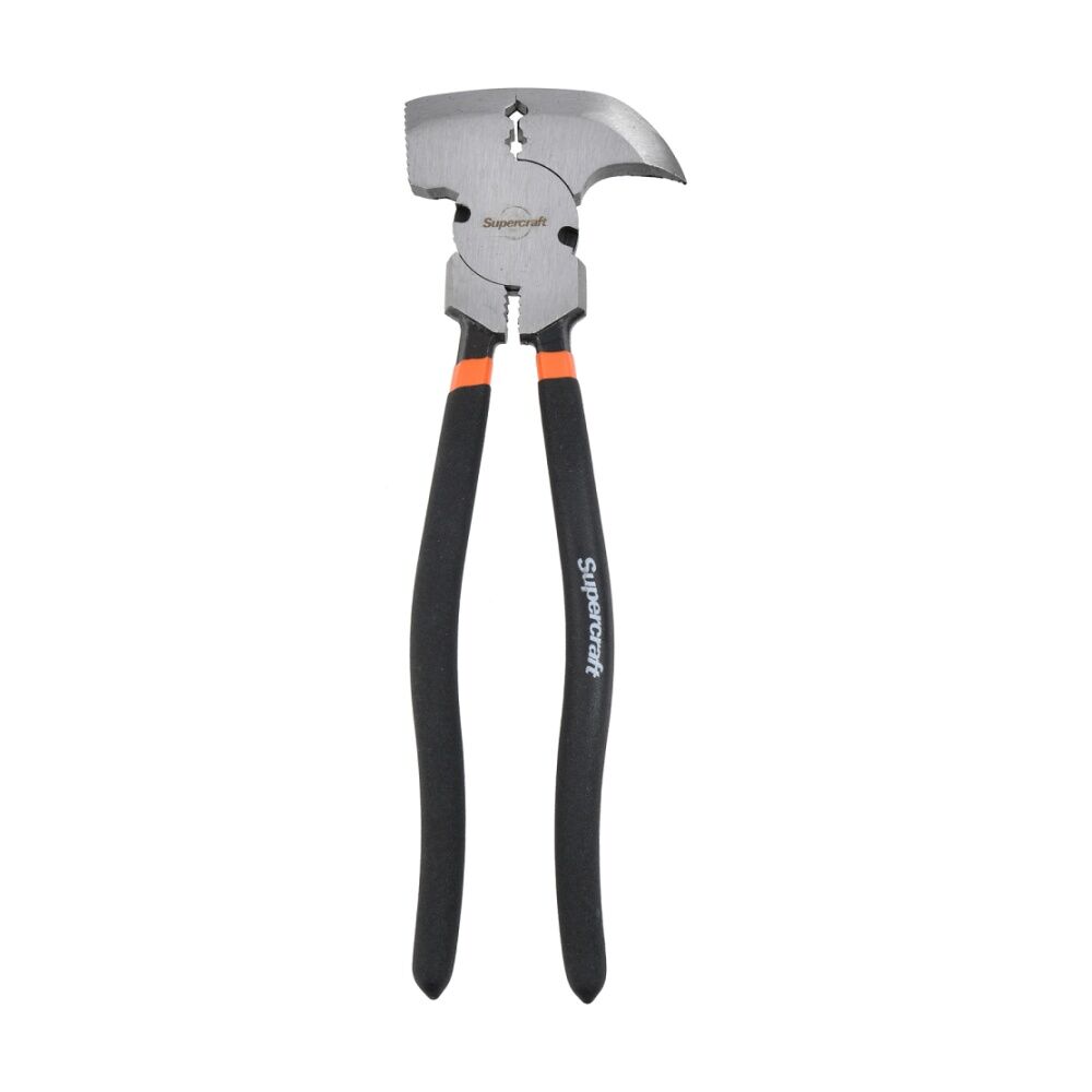 2PK Supercraft Fencing Multipurpose Wire Cutter Plier W/ Staple Remover 250mm