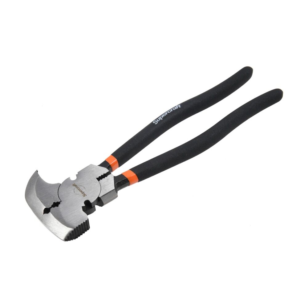 2PK Supercraft Fencing Multipurpose Wire Cutter Plier W/ Staple Remover 250mm