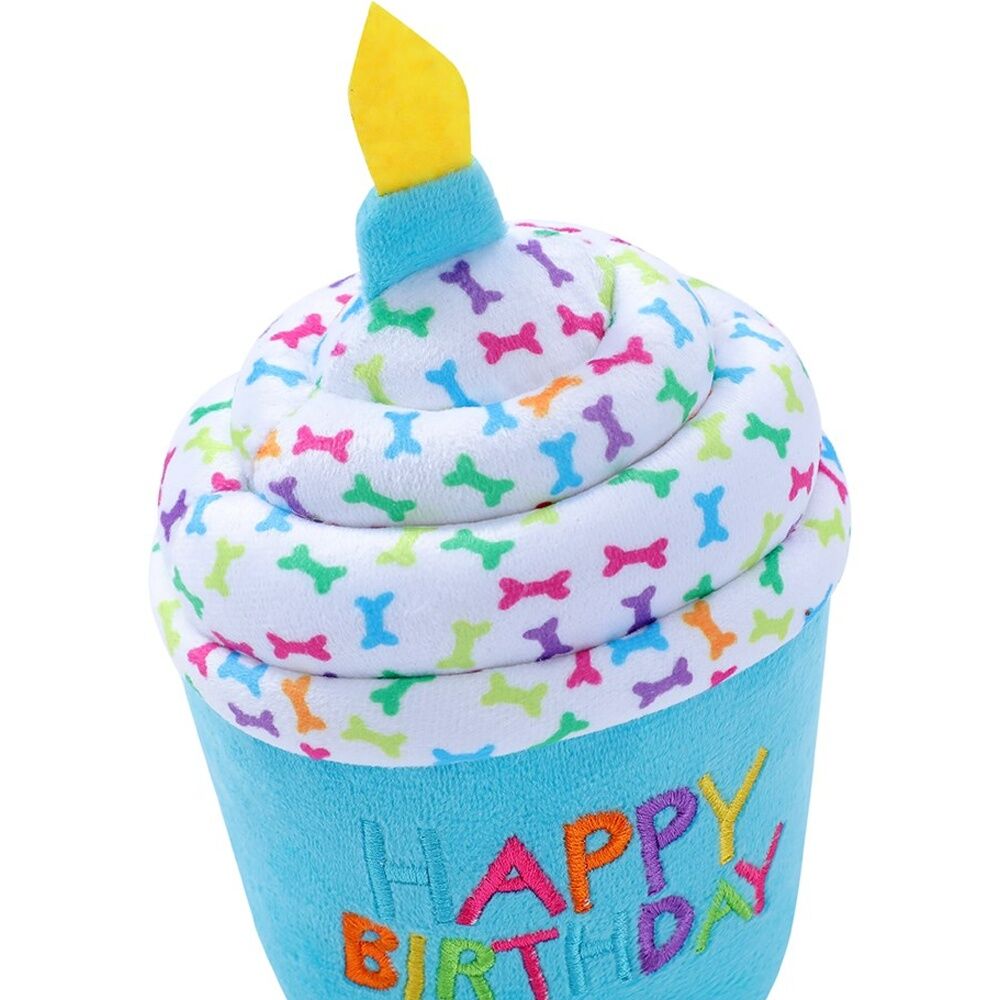 12x Paws And Claws Birthday Plush Dog Pet Play Toy 20-35x12x8cm Assorted