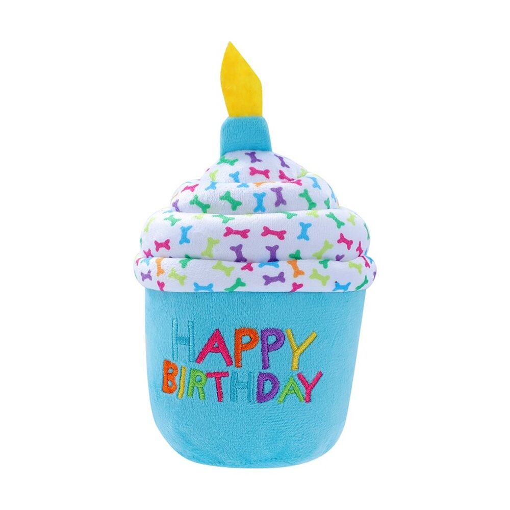 12x Paws And Claws Birthday Plush Dog Pet Play Toy 20-35x12x8cm Assorted