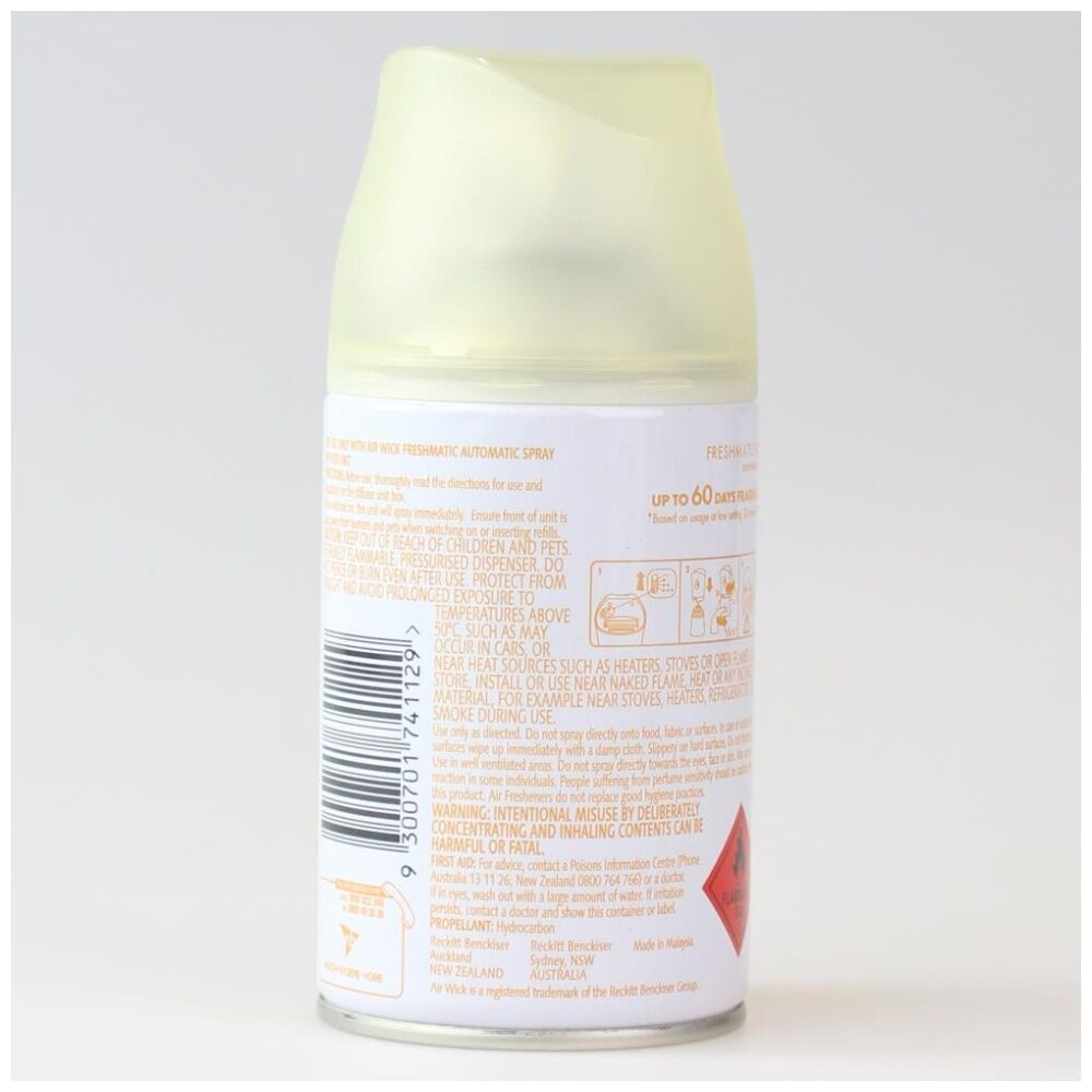 Air Wick Freshmatic Spray Refill Essential Oils Vanilla & Soft Cashmere 174g