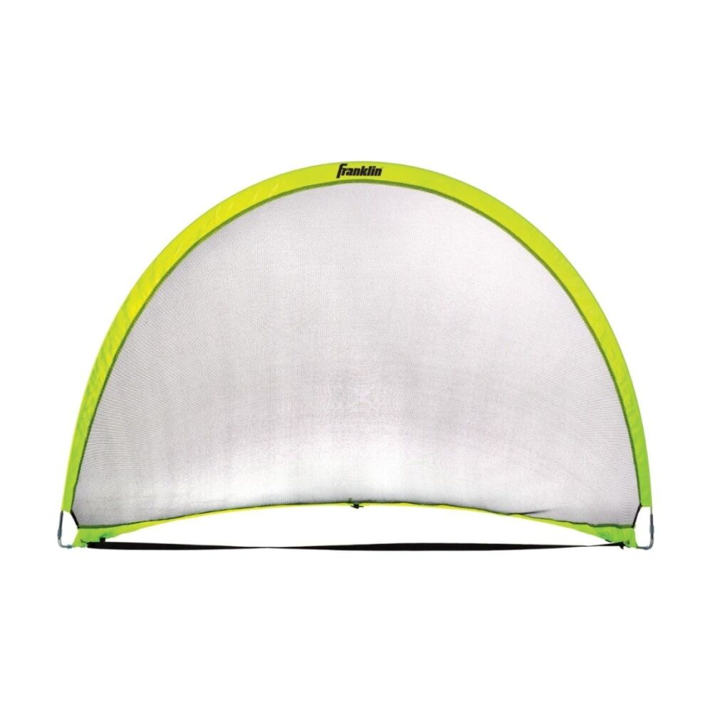 2PK Franklin Pop Up Dome Portable Kids Soccer Goal Neon Yellow 1.83x1.21m