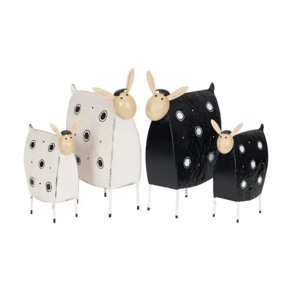 Sheep Mixed Colour Metal Garden Decoration Assorted
