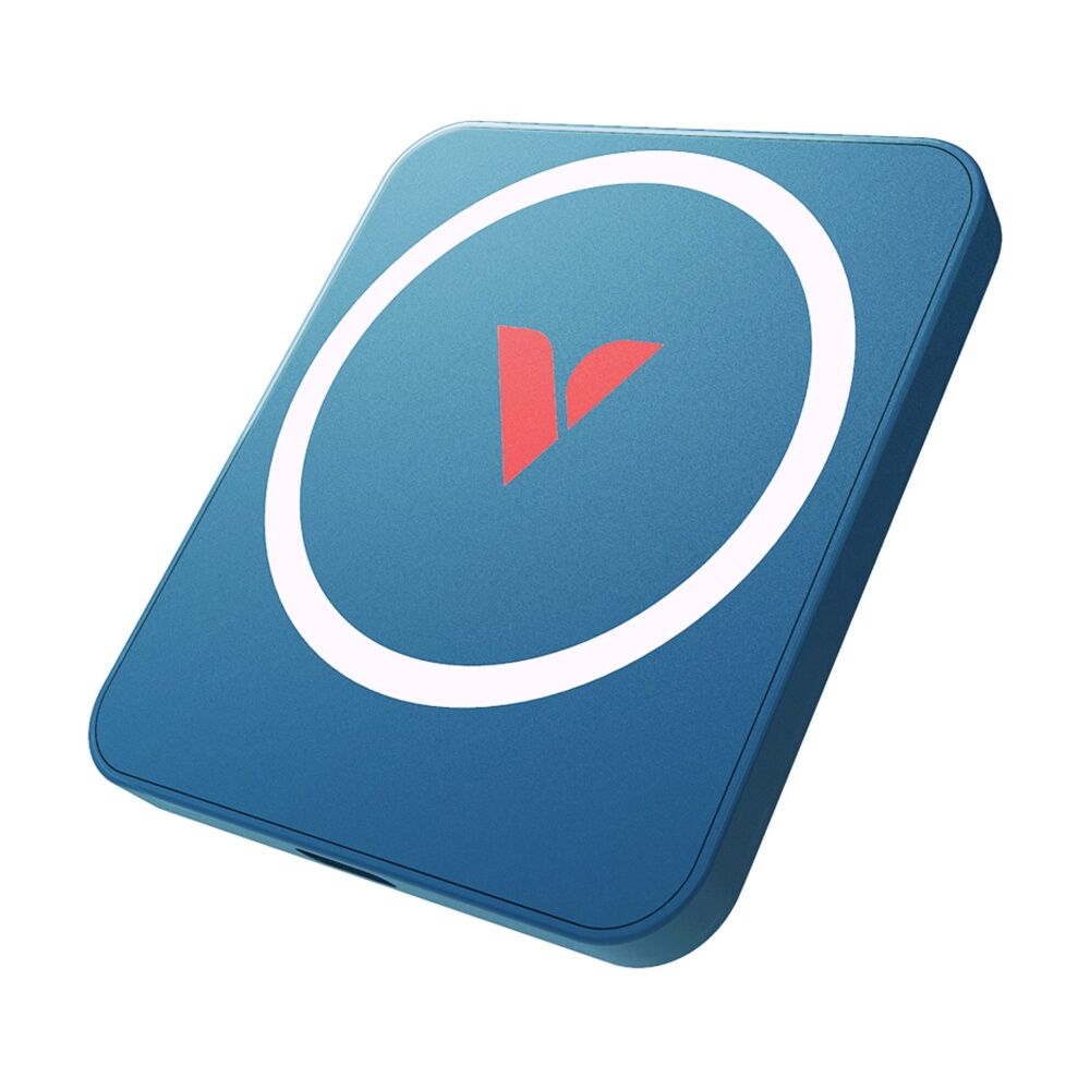 Verbatim Snapback Solid State Drive Mobile Phone Attachment 2TB Blue Metallic