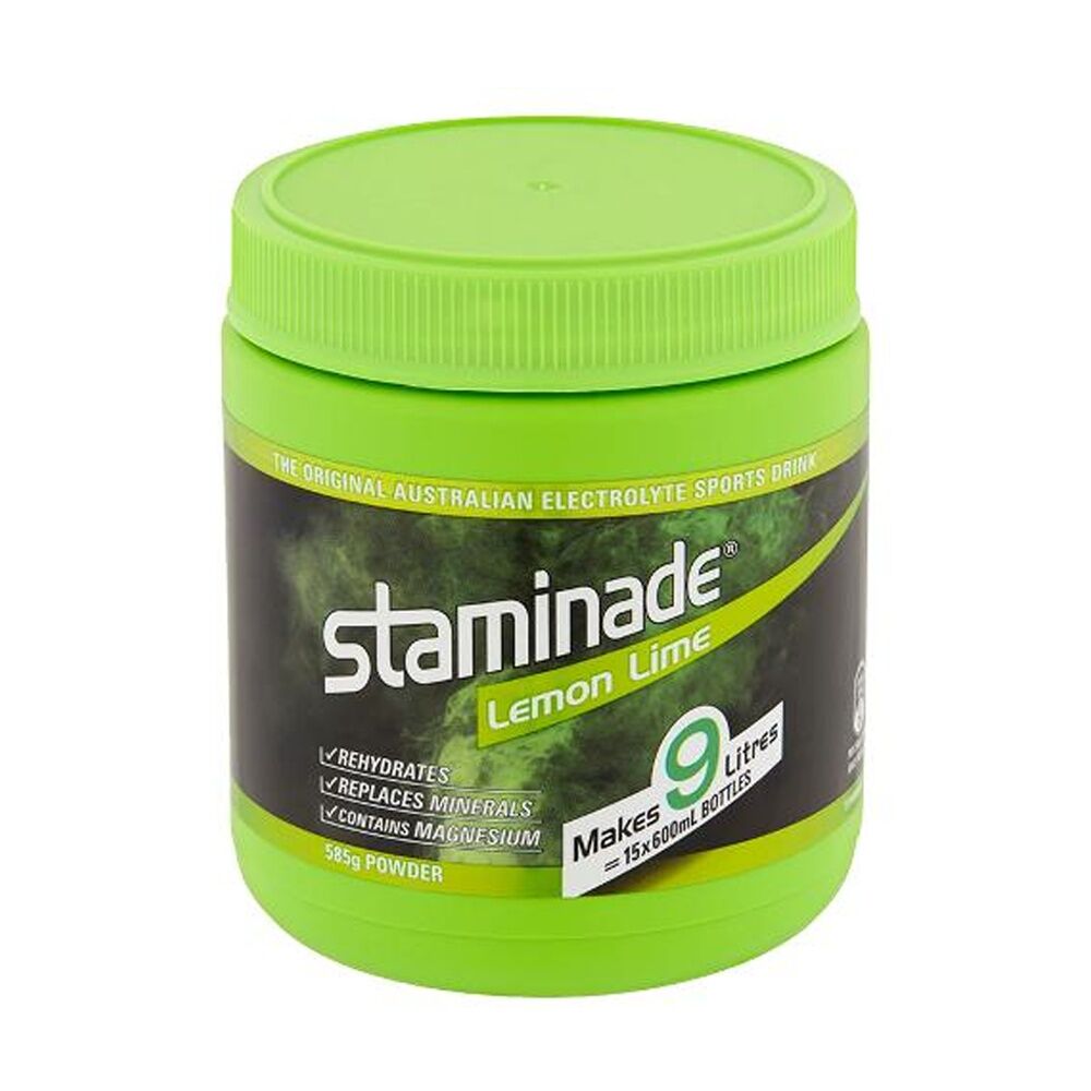 6PK Staminade Lemon Lime Fusion Powder Electrolyte Sports Drink 585g