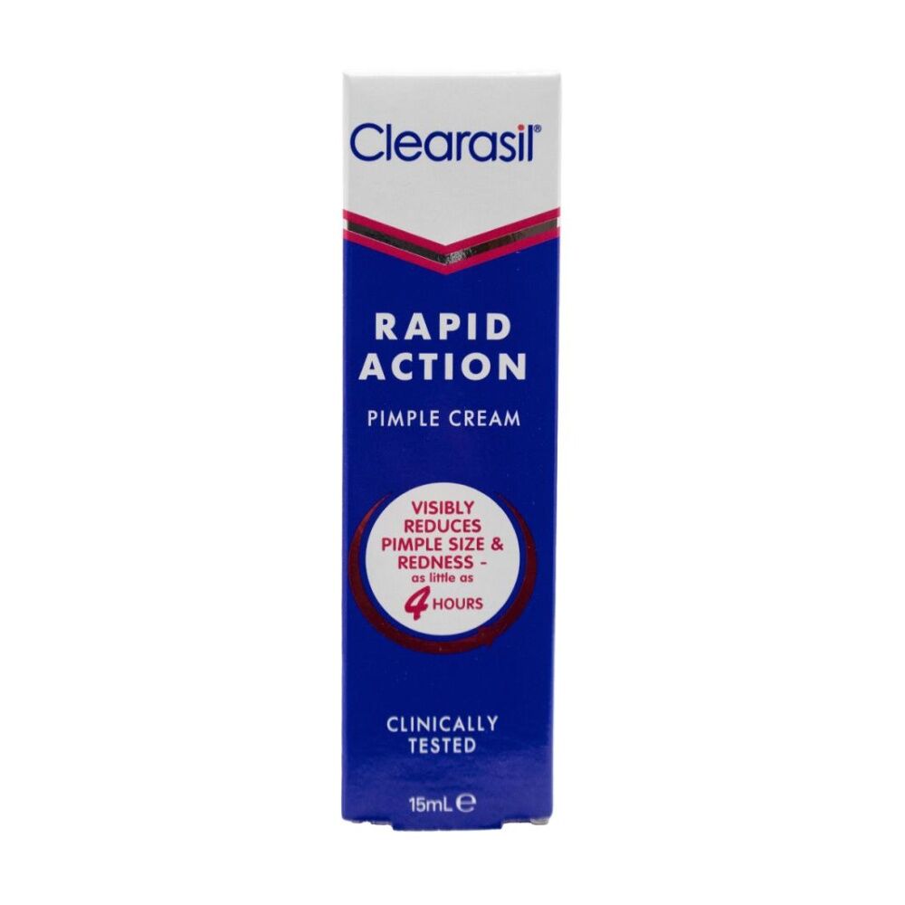 Clearasil Rapid Action Vanishing Pimple Cream Acne Control 15ml