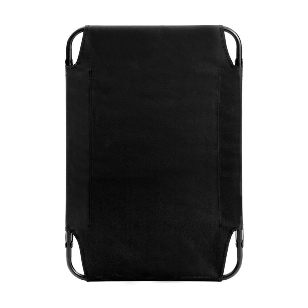 Paws And Claws Foldable Elevated Dog Pet Bed Black 80x55x18cm Medium