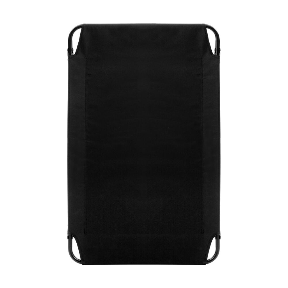 2x Paws And Claws Foldable Elevated Dog Pet Bed Black 105x65x18cm Large