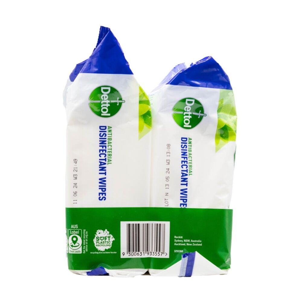 4x 300pc Dettol Fresh Biodegradable Multipurpose Disinfectant Wipes Extra-Large