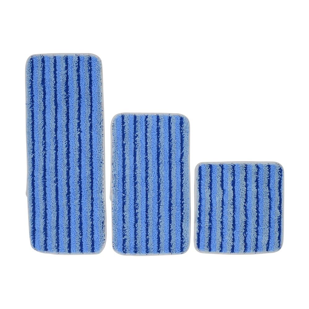 6PK Duop Floors Glass Windows Mirrors Reusable Microfibre Scouring Pad Small