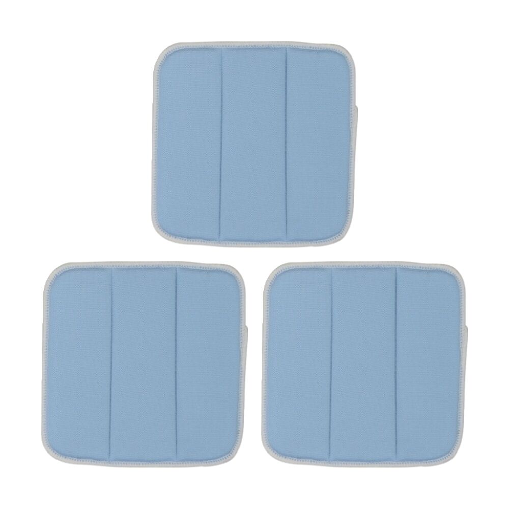 3PK Duop Smooth Surface Glass Windows Mirrors Microfibre Cleaning Pad Small