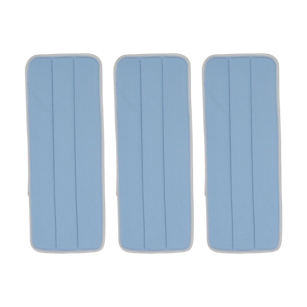 3PK Duop Smooth Surface Glass Windows Mirrors Microfibre Cleaning Pad Large