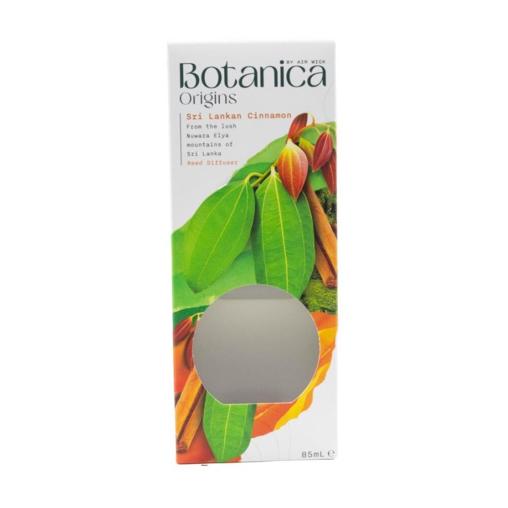 2PK Air Wick Botanica Origins Reed Diffuser 85ml Sri Lankan Cinnamon