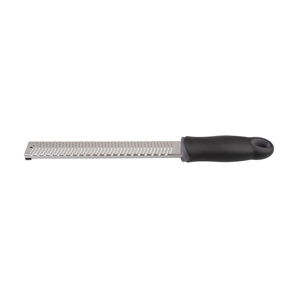 Appetito Stainless Steel Rasp Micro Grater W/ Soft Grip Handle Fine