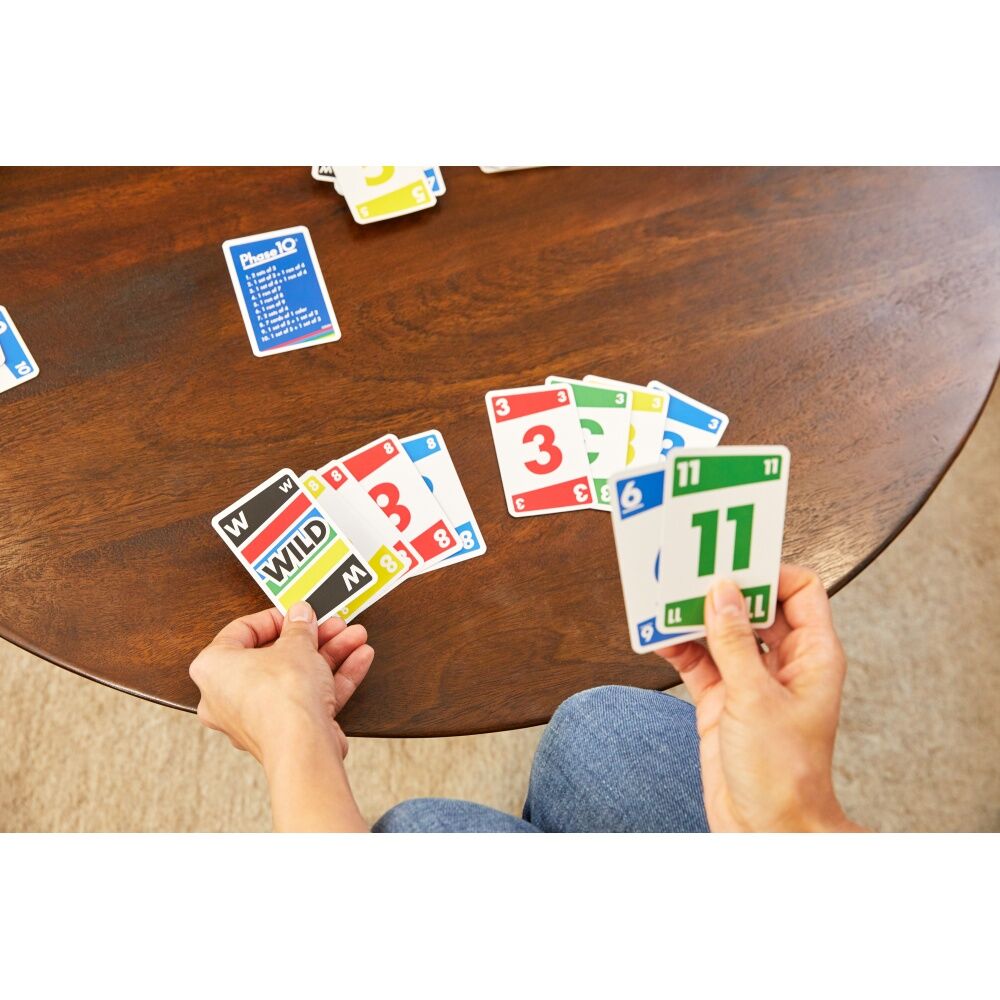 Mattel Phase 10 Rummy-Style Kids/Family Travel/Party Card Game Age 7y+