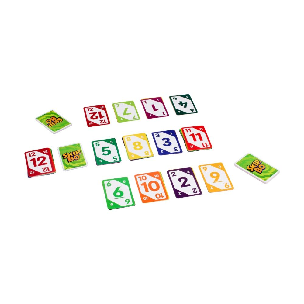 Mattel Skip-Bo Kids/Family Travel/Party Card Stacking Game 2-6 Players 7y+