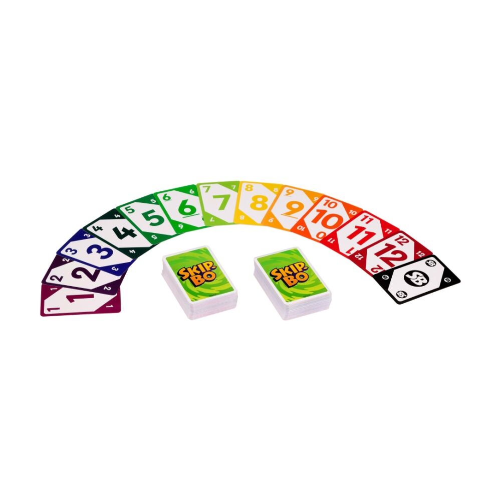 Mattel Skip-Bo Kids/Family Travel/Party Card Stacking Game 2-6 Players 7y+