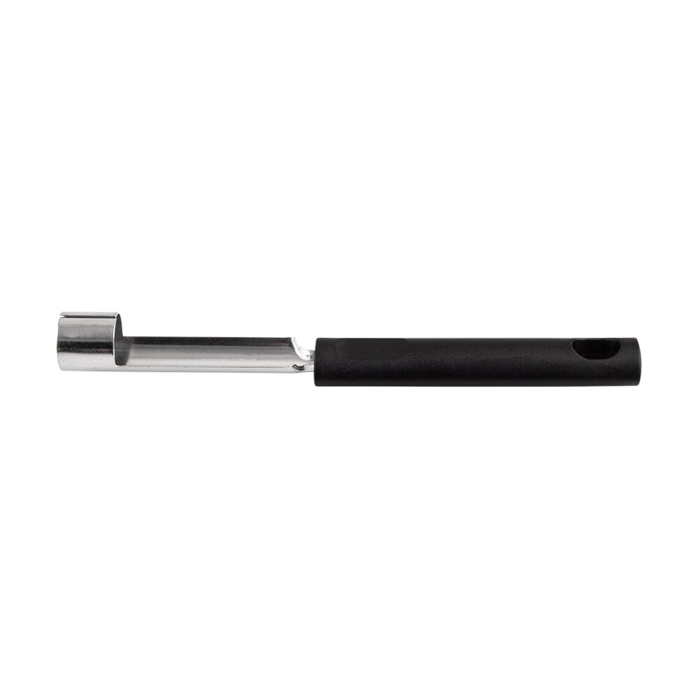 Appetito Stainless Steel Apple Corer Kitchen Tool W/ Black Non-Slip Handle
