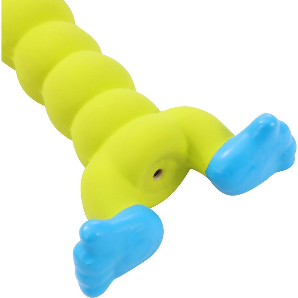 12x Paws And Claws Flexible Friends Animals Squeaky Latex Pet Dog Chew Toy Asstd