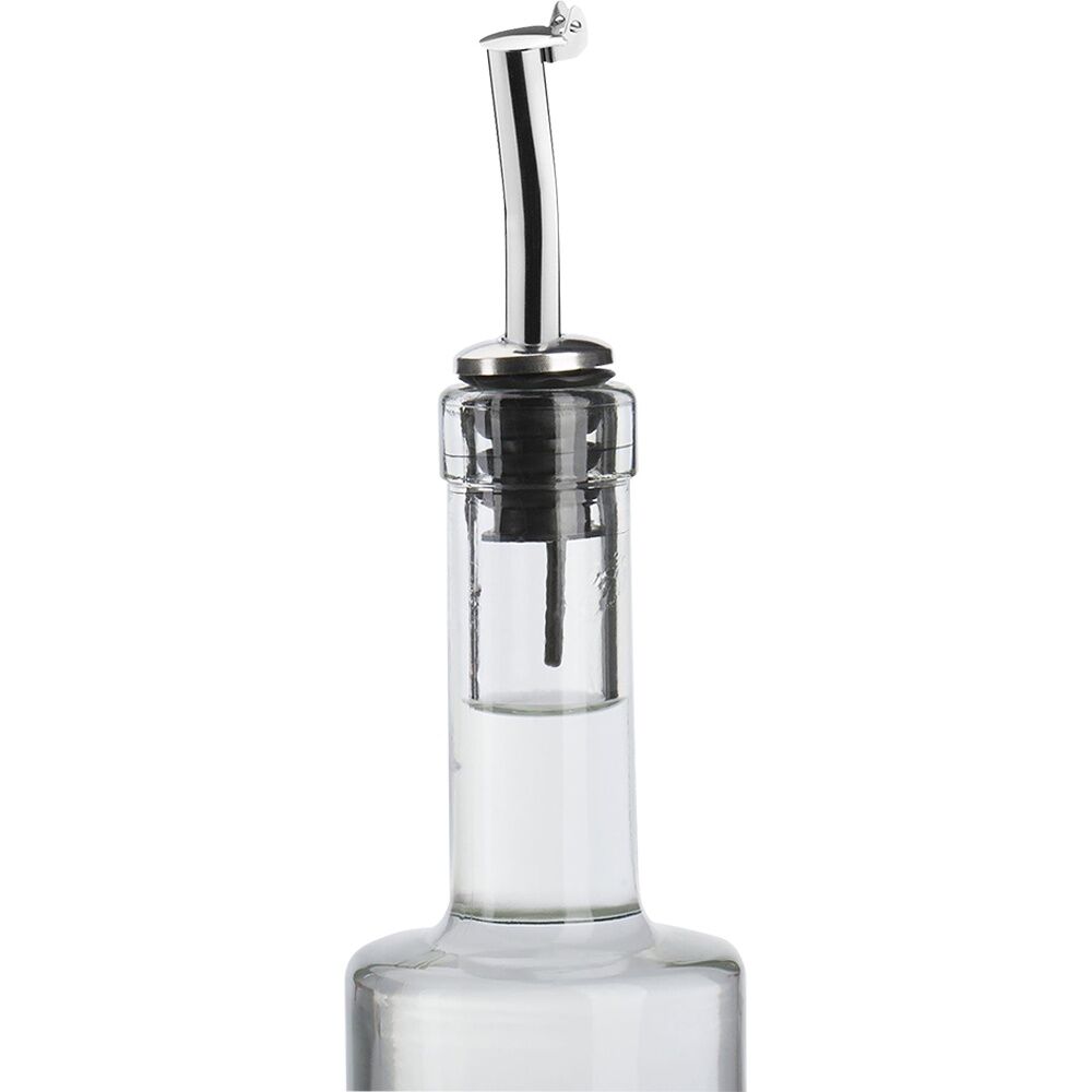 2x 2pc Westmark Stainless Steel Bottle Pourers Set W/ Hinged Metal Cap