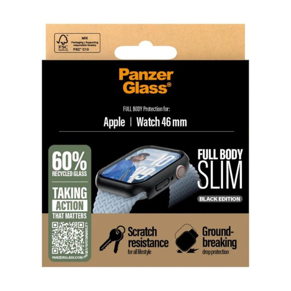 Panzer PanzerGlass Snappie SP- Apple Watch (44mm-46mm) - Black