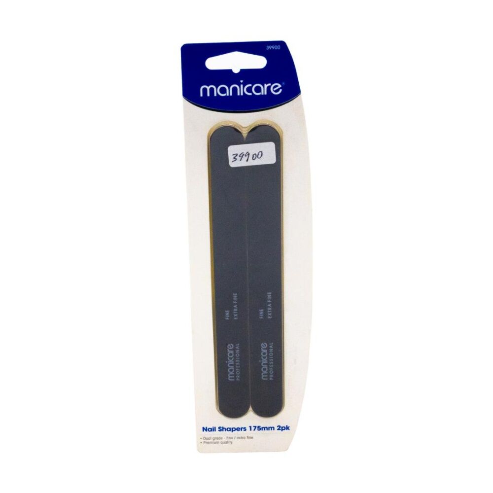 12x 2pc Manicare Nail Shapers Fine Extra Professional Quality Product 175mm