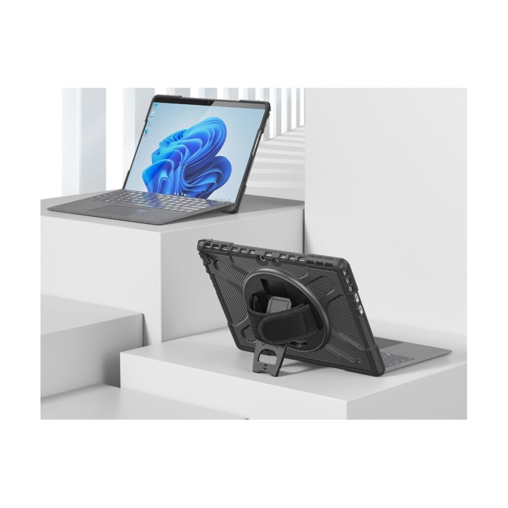 3sixT Apache - Surface Pro 9/10/11 B2B No Strap or SP Back Case Black