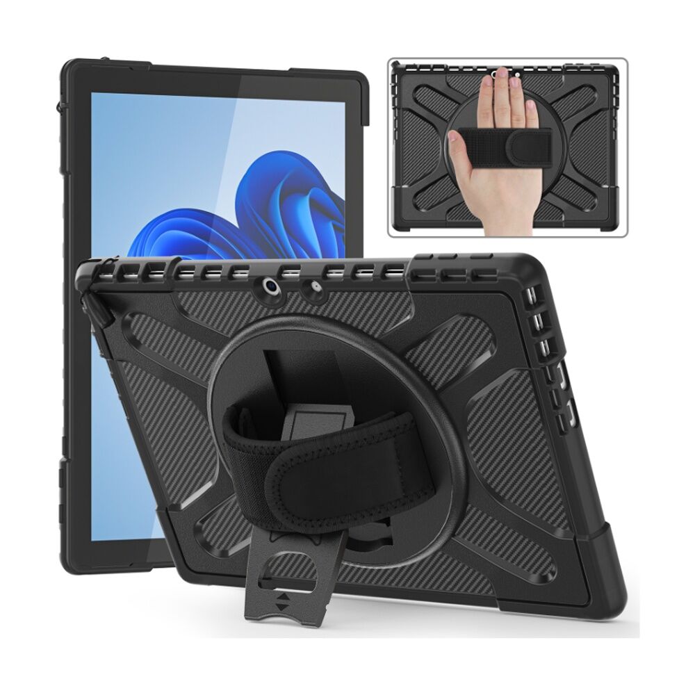 3sixT Apache - Surface Pro 9/10/11 B2B No Strap or SP Back Case Black