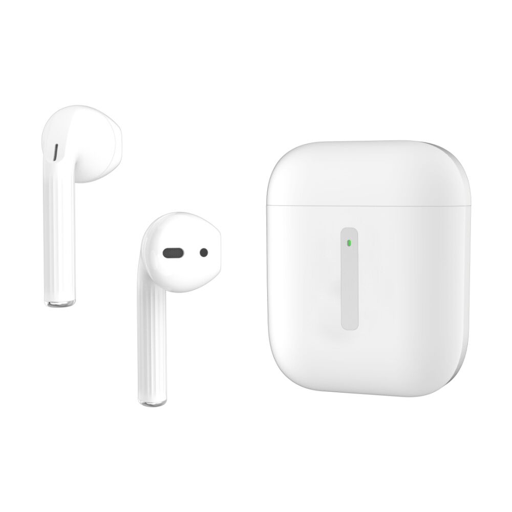 3sixT Essential Buds Headphones Touch Control Charging Case - White