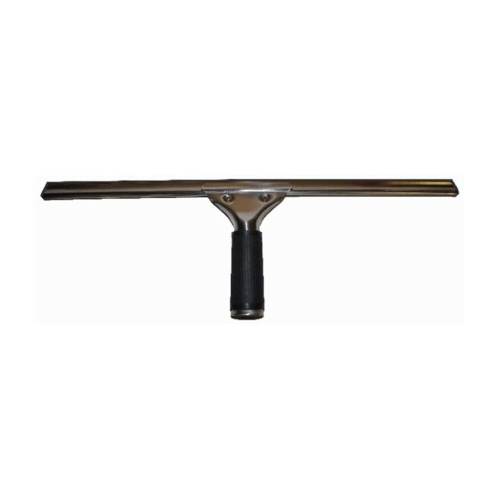 2PK Edco Economy Stainless Steel Squeegee Easy Change Rubber Blade 35cm