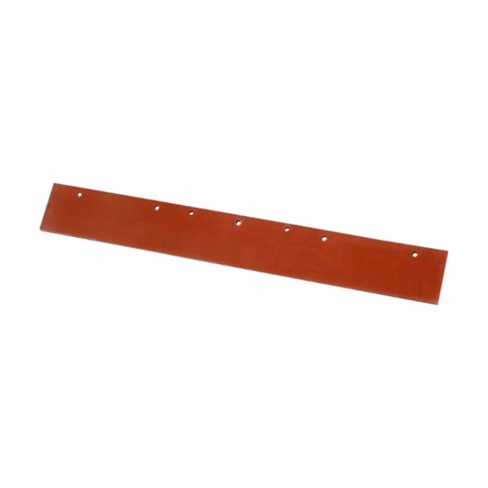 2PK Edco Heavy Duty Grease Resistant Rubber Floor Squeegee Refill Red 75cm
