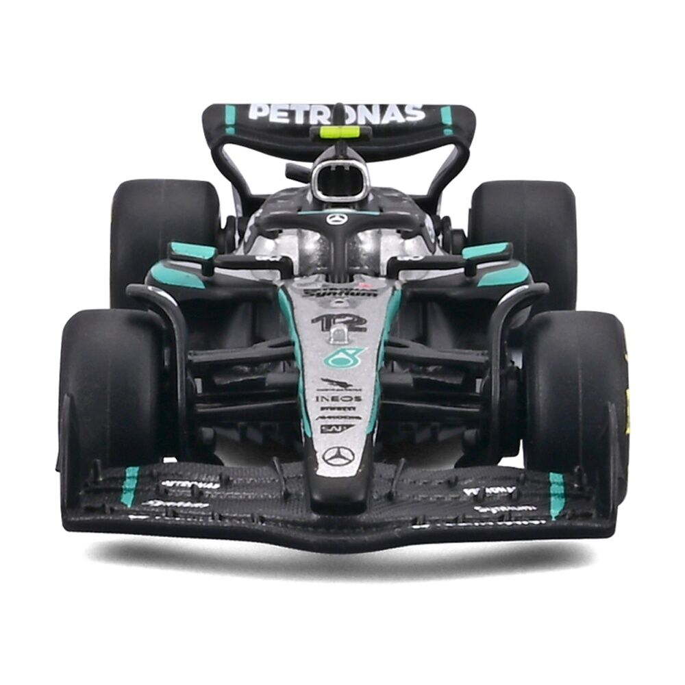 Bburago 2025 Mercedes-AMG F1 W16 Car 12 Andrea Kimi Antonelli Model Toy