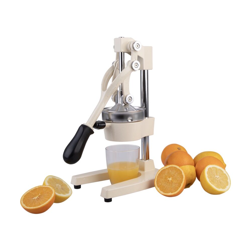 Integra Cast Iron Heavy Duty Commercial Manual Juicer Kitchen Tool White