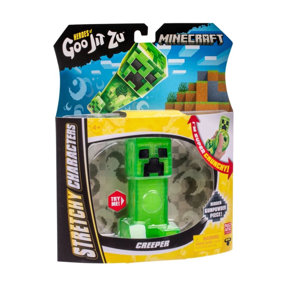 Heroes Of Goo Jit Zu Minecraft Hero Stretchy Assorted 2.5in