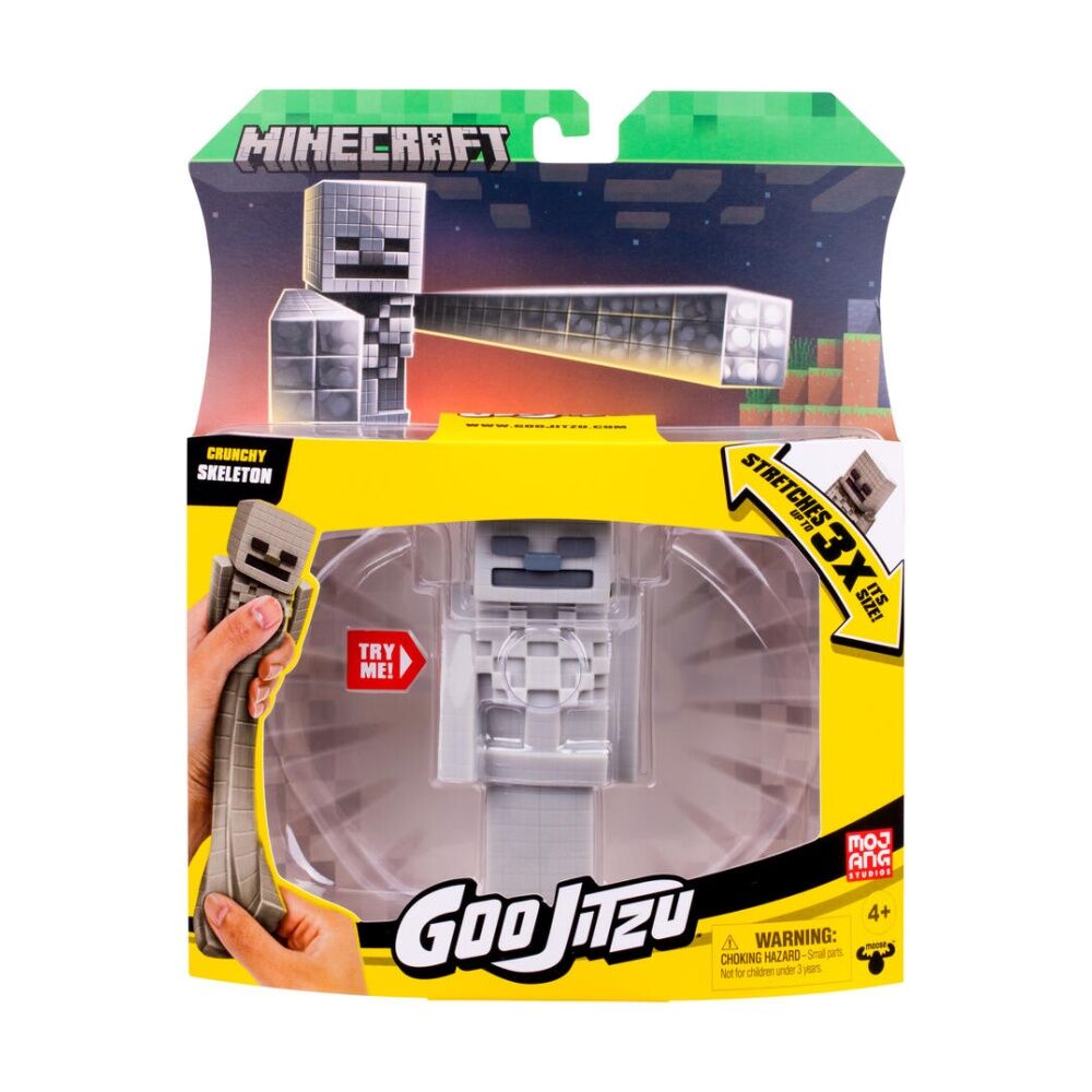 Heroes of Goo Jit Zu Minecraft S3 Hero Set Stretchable Figure Assorted