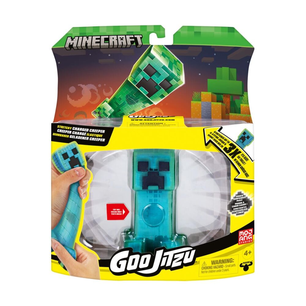 Heroes of Goo Jit Zu Minecraft S3 Hero Set Stretchable Figure Assorted