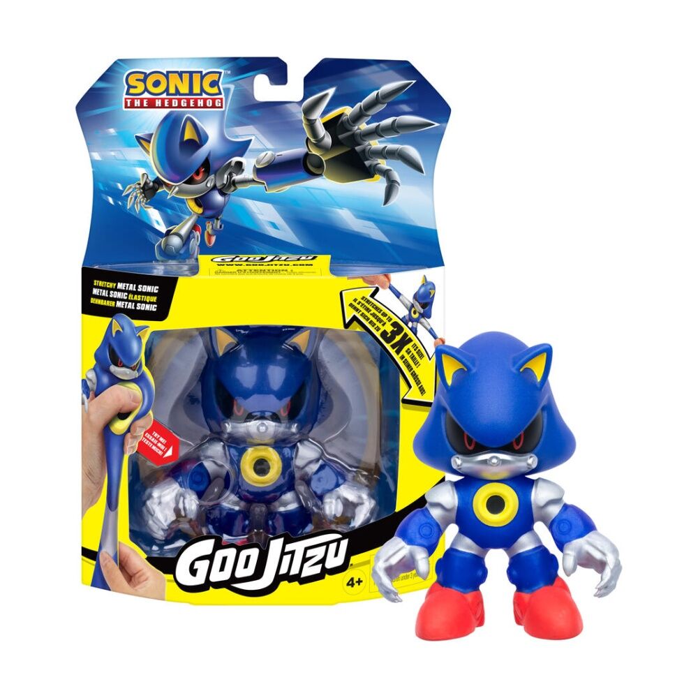 Heroes of Goo Jit Zu Sonic S6 Hero Set Stretchable Action Figure Toy Set