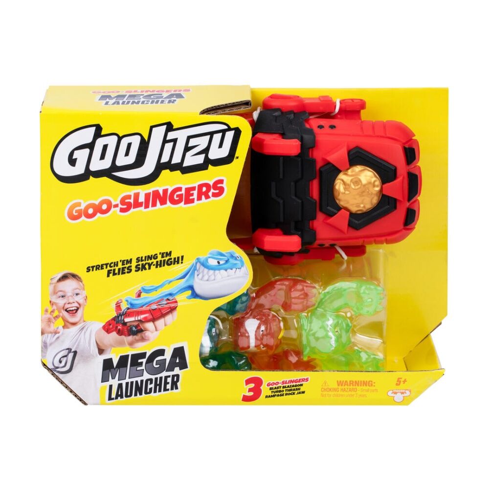 Heroes of Goo Jit Zu Slingers S2 Mega Launcher Foam Toy Kids 5y+