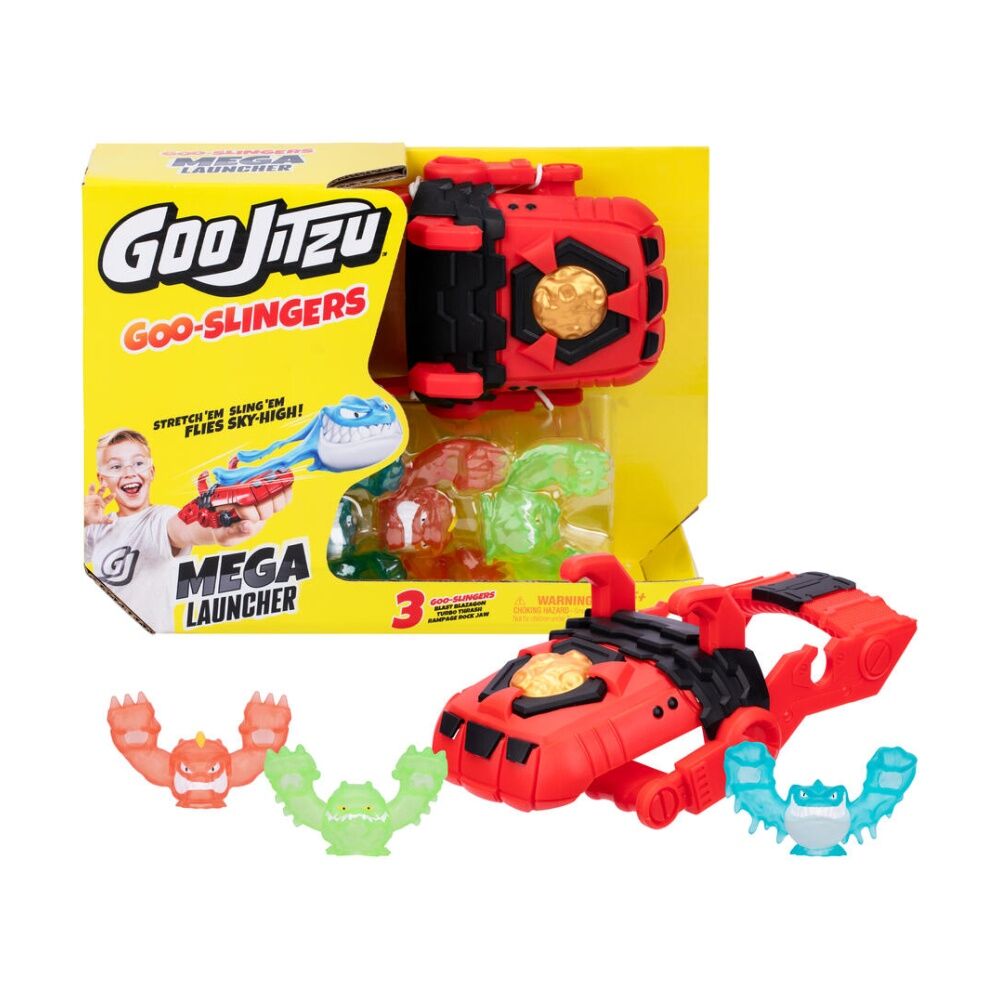 Heroes of Goo Jit Zu Slingers S2 Mega Launcher Foam Toy Kids 5y+