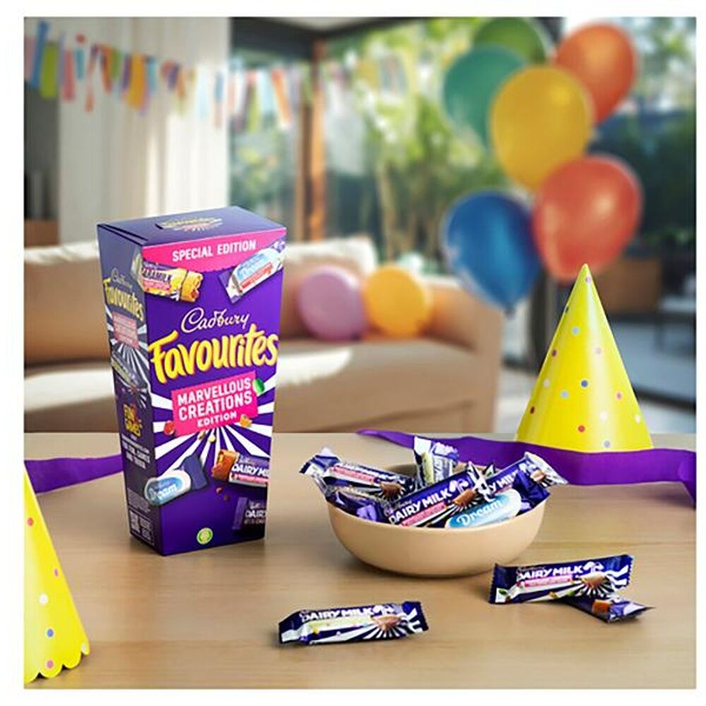 6PK Cadbury Favourites Marvellous Creations Edition Boxed Chocolate 264g