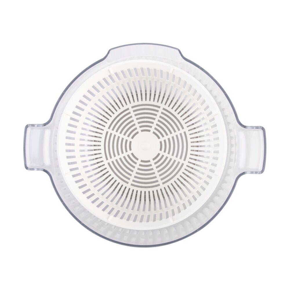 Appetito Salad Spinner High-Speed Drying Kitchen Tool White 3L Capacity