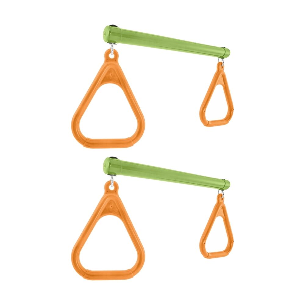 2PK Intex Kids 3-10y Trapeze Swing W/ Rings Outdoor Play Equipment