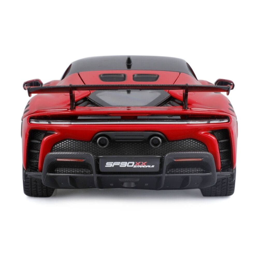 Bburago Scale 2023 Ferrari SF 90 XX Stradale Sports Car Model Toy Red