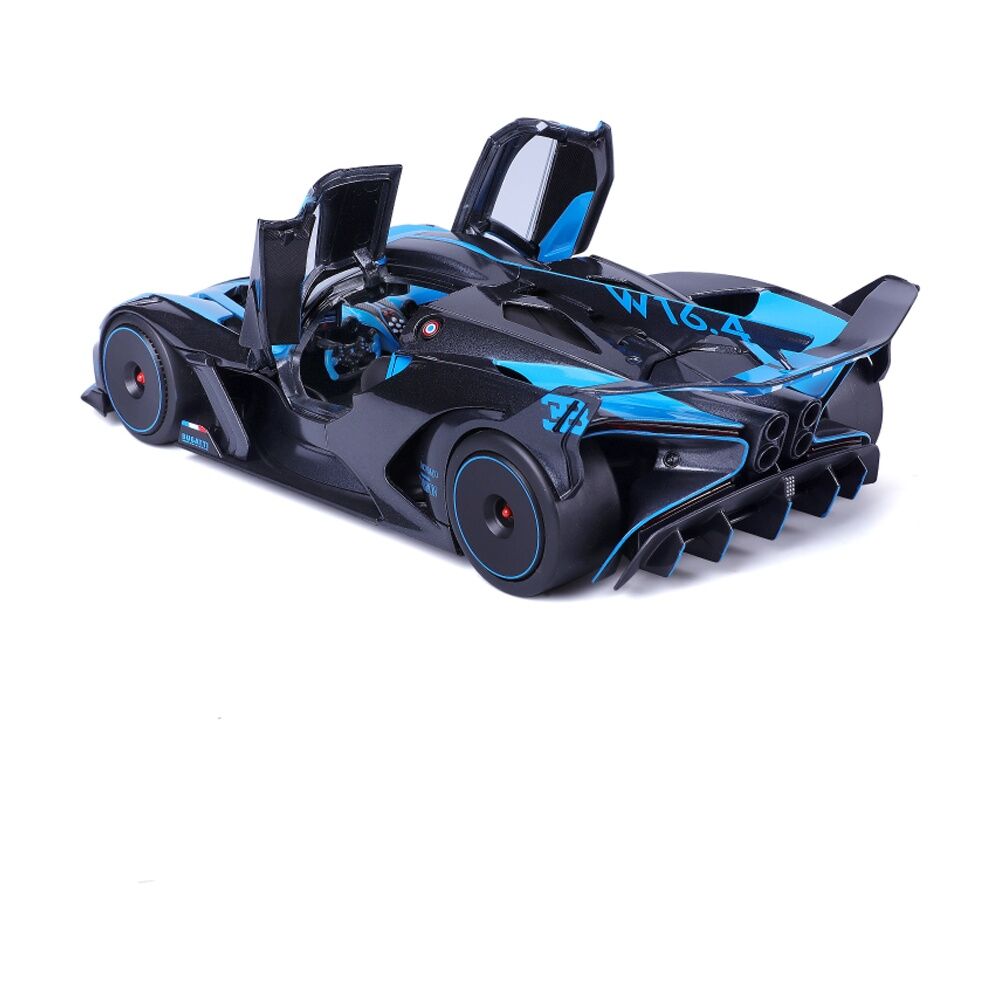 Bburago 1 18 Bugatti Bolide Model Car 2022 Year Toy Replica Blue Black