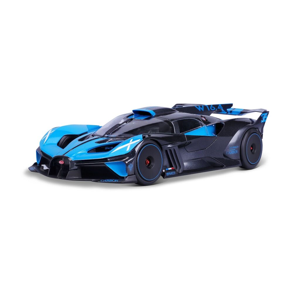 Bburago 1 18 Bugatti Bolide Model Car 2022 Year Toy Replica Blue Black