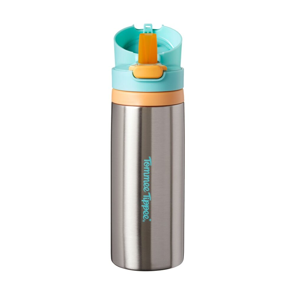 Tommee Tippee On The Go Stainless Steel Insulated Bottle 24m+ 500ml Assorted