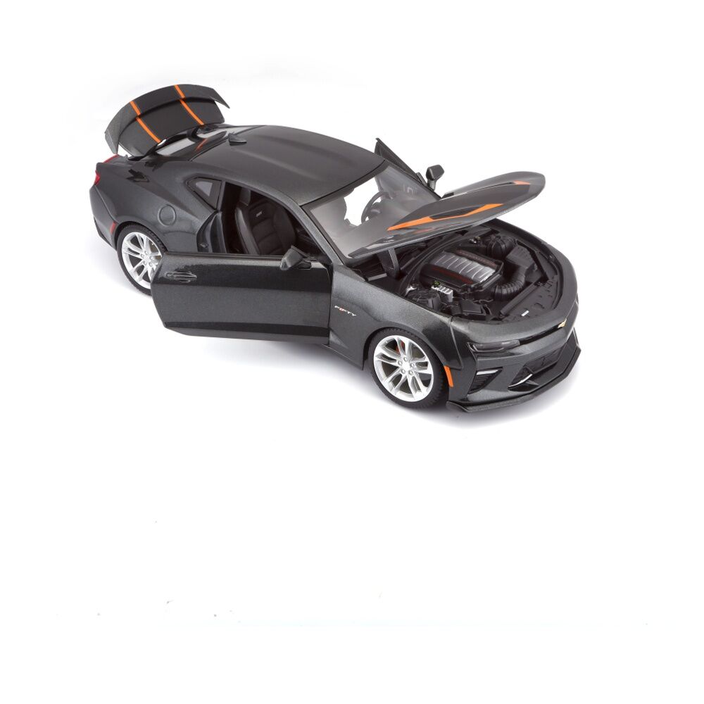 Maisto 2017 Chevrolet Camaro 50th Anniversary Grey Model Car Replica