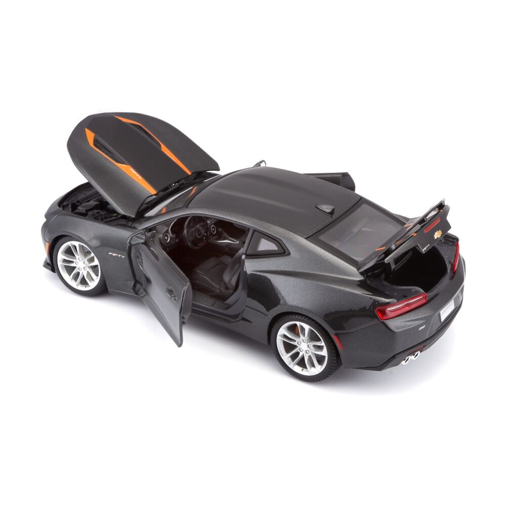 Maisto 2017 Chevrolet Camaro 50th Anniversary Grey Model Car Replica