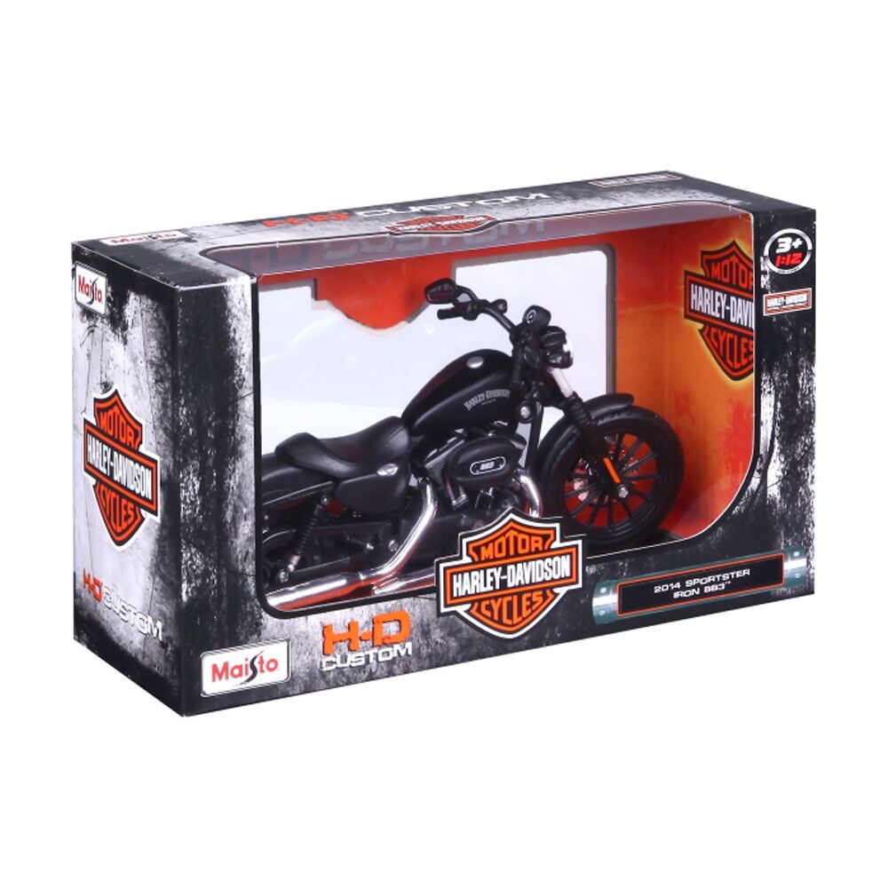 Maisto Motorcycle 2014 Sportster Iron 883 Diecast Model Replica